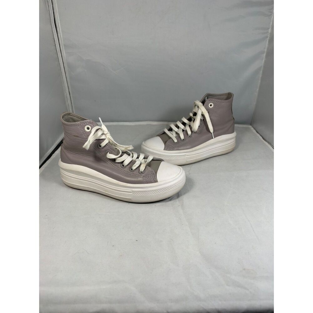 Converse Chuck Taylor All Star Women's Leather Platform High-Top Sneakers 6.5